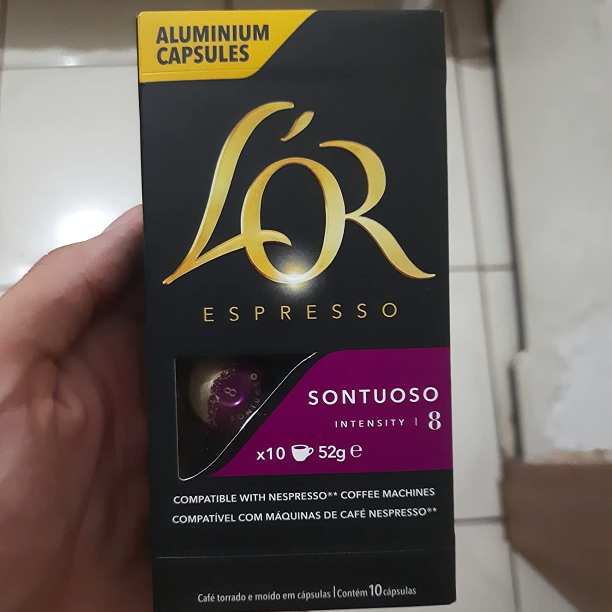 Café L’or Cápsula Sontuoso – 10 unidades – 52 gramas na Amazon