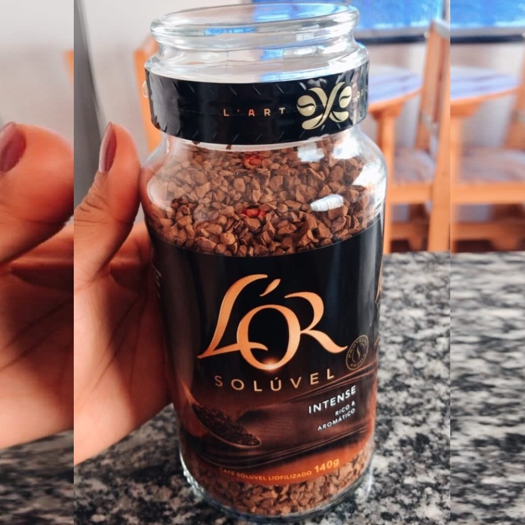 Café L’or Solúvel Intense Pote de Vidro 140 gramas na Amazon