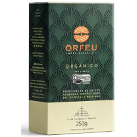 Café Moído Orgânico Orfeu - 250g na Amazon