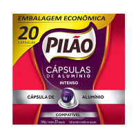 Café Pilão Cápsula Intenso - Com 20 Cápsulas - 104 Gramas na Amazon