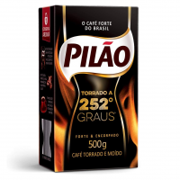 Café Pilão Torrado E Moído 252 Graus Vácuo 500 Gramas na Amazon