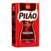 Café Pilão Torrado E Moído Tradicional Vácuo 250 Gramas na Amazon