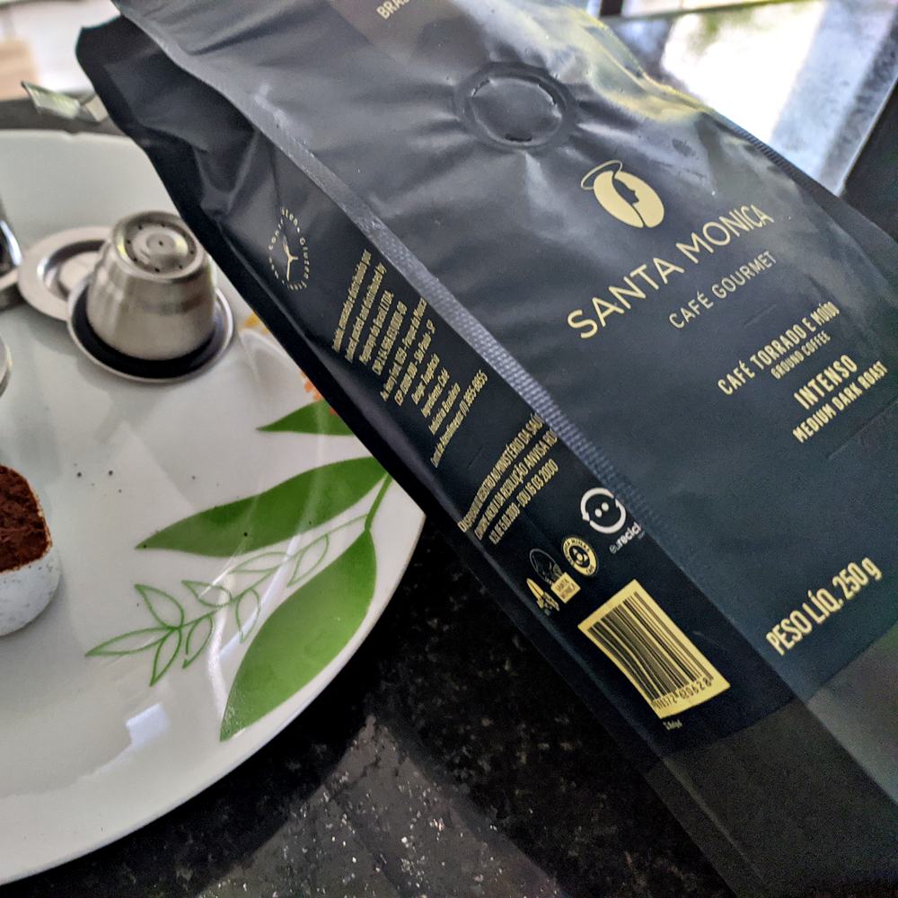 Café Santa Mônica Intenso Moído 250g na Amazon