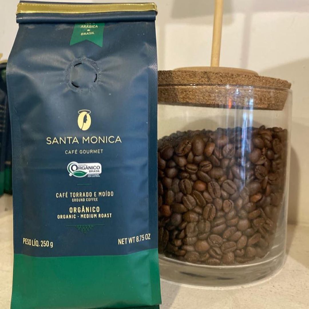 Café Santa Monica Moído Organico 250G na Amazon