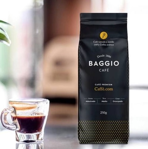 Café Torrado e Moído Premium Caffè.com Baggio Café 250g na Amazon