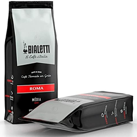 Café Torrado em Grão Roma Bialetti 1kg na Amazon