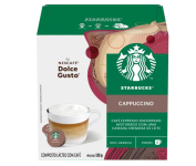 Café/Cappuccino Em Cápsula Starbucks – Nescafé Dolce Gusto – 12 Cápsulas na Amazon