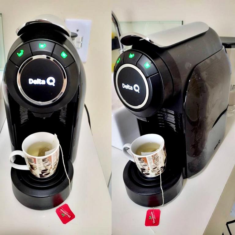 Cafeteira Cápsulas Delta Q Qool Evolution Preta 127V na Amazon