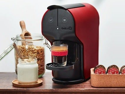 Cafeteira Cápsulas Delta Q Quick Vermelha 127V na Amazon