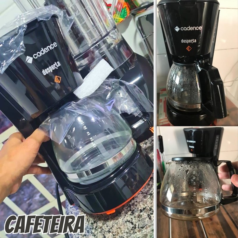 Cafeteira Elétrica Cadence Desperta Constrast 127V – CAF338 na Amazon
