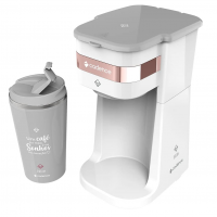 Cafeteira Elétrica Cadence Dream Rosé Gold Com Copo Térmico - 127V na Amazon