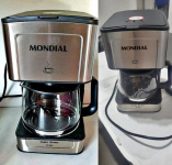 Cafeteira Elétrica Dolce Arome, Mondial, Preto/Inox, 550W, 110V – C-43-20X-SI na Amazon