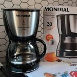 Cafeteira Elétrica Dolce Arome, Mondial, Preto/Inox, 550W, 220V na Amazon