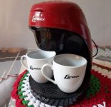 Cafeteira Elétrica Lenoxx PCA 031 Preta e Vermelha – 2 Xícaras na Magazine Luiza