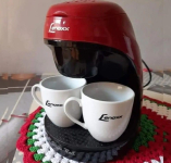Cafeteira Elétrica Lenoxx PCA 031 Preta e Vermelha – 2 Xícaras na Magazine Luiza