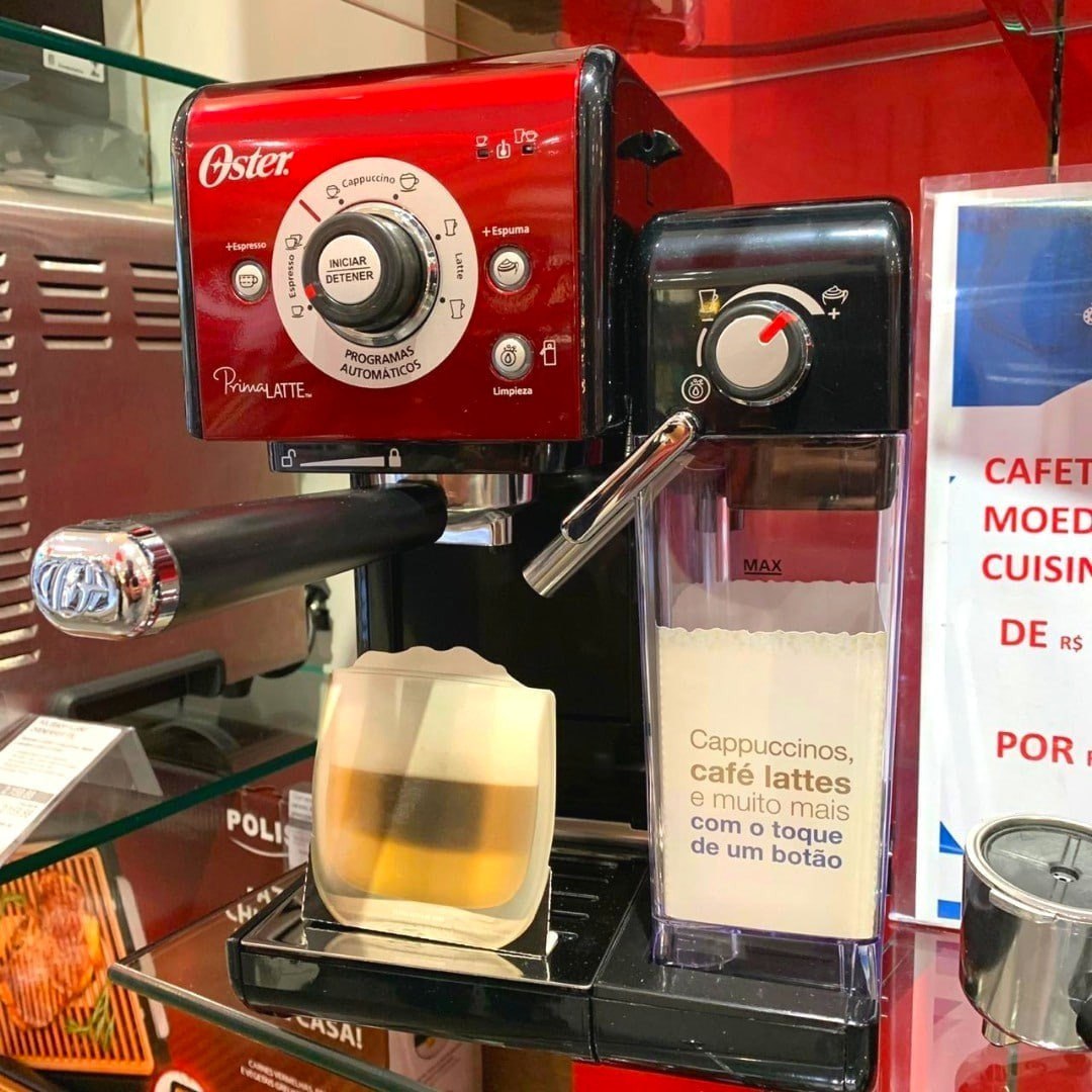 Cafeteira Espresso Oster Primalatte Xpert Bvstem6702r-017 na Magazine Luiza