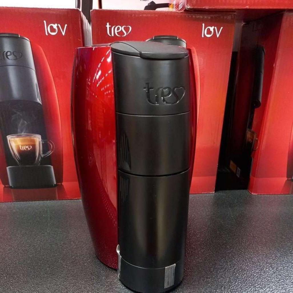 Cafeteira Espresso TRES 3 Corações Lov – 15 Bar Vermelho ou Preto na Magazine Luiza