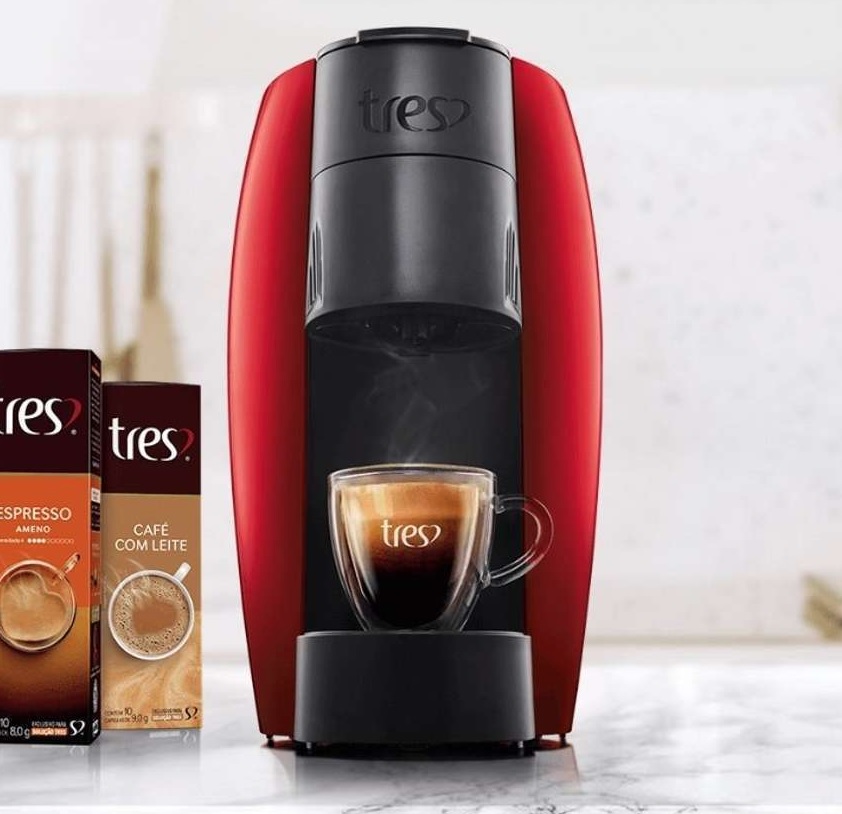 Cafeteira Espresso TRES 3 Corações Lov – 15 Bar na Magazine Luiza