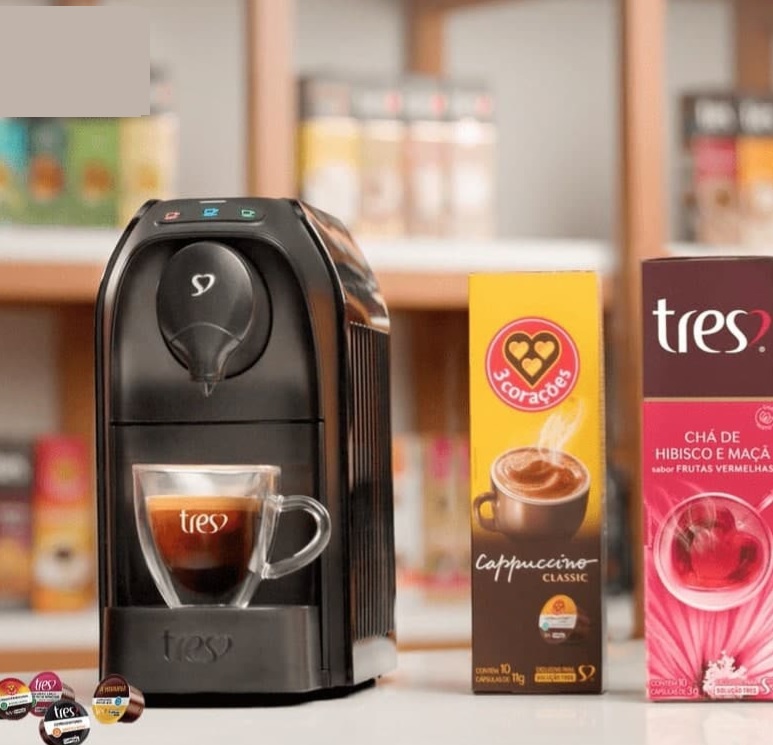 Cafeteira Espresso TRES 3 Corações Passione na Magazine Luiza