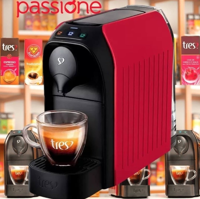 Cafeteira Espresso TRES 3 Corações Passione na Magazine Luiza