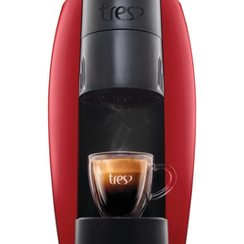 Cafeteira Espresso Três Corações Lov Basic Multibebidas Vermelha 127V na Casa e Vídeo