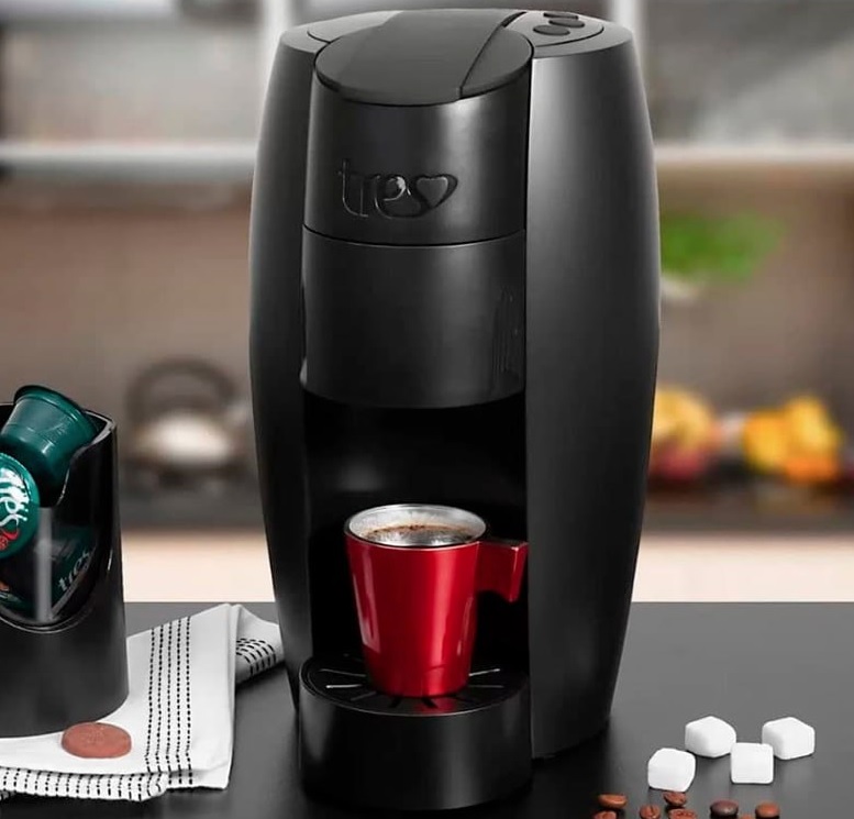 Cafeteira Espresso Tres, Lov, Preta 127V, 3 Corações na Amazon