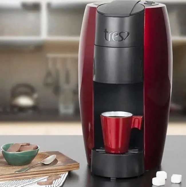 Cafeteira Espresso Tres, Lov, Vermelha 127V 3 Corações na Casas Bahia