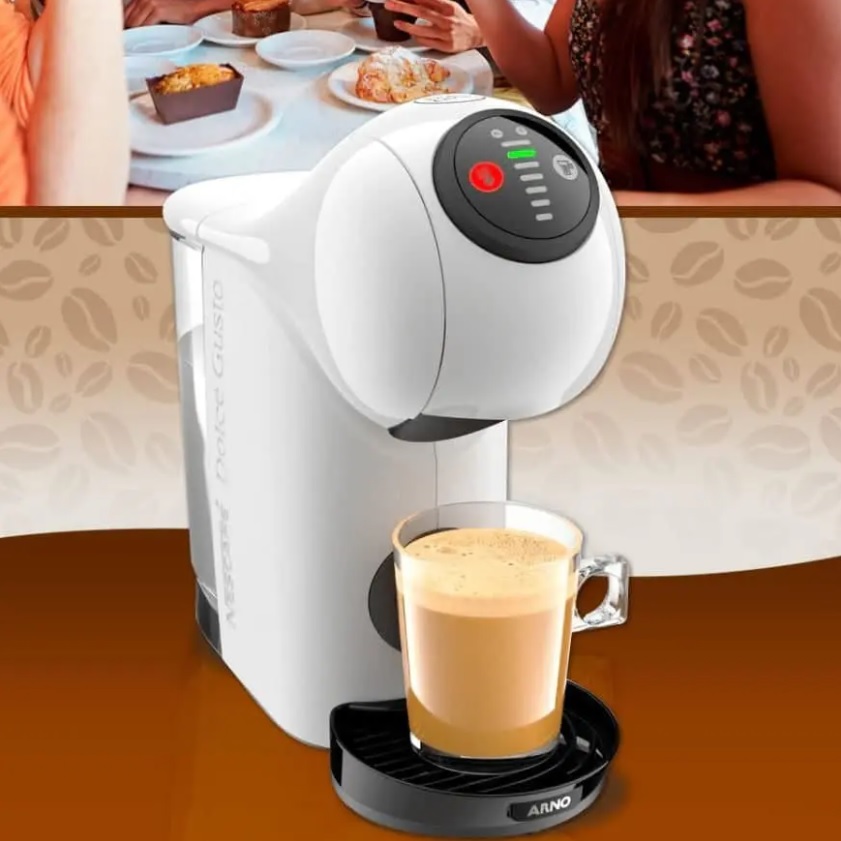 Cafeteira Nescafé Dolce Gusto Genio S Basic Dgs1 Branca – Arno na Magazine Luiza