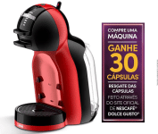 Cafeteira Nescafe Dolce Gusto Mini Me Vermelha e Preta Automática (110v) – Nescafé Dolce Gusto na Magazine Luiza