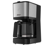 Cafeteira Oster Inox, 1,2L, 220V, Preta/Inox, 750W, OCAF600 na Amazon