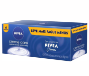 Caixa 6 Sabonetes NIVEA em Barra Creme Care Promo 6 un. 90g na Amazon