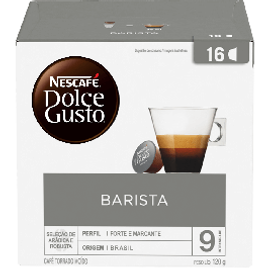 Caixa de 16 Cápsulas de Café Espresso Barista - Nescafé Dolce Gusto na Dolce Gusto