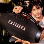 Caixa de Som Aiwa Boombox Plus AWS-BBS-01-B Bluetooth Amplificada 200W USB na Netshoes