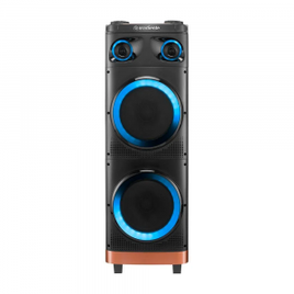Caixa de Som Amplificada Lenoxx GCA110 Power Beat Bluetooth Rádio FM Entrada para Microfone e Guitarra - 1000W na Camisaria Colombo