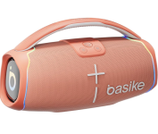 Caixa de Som Bluetooth Basike H61, 60W Potência, IPX6, Alto-Falante Hi-Fi, Luz RGB Surround, Portátil, Resistente à Água na Amazon