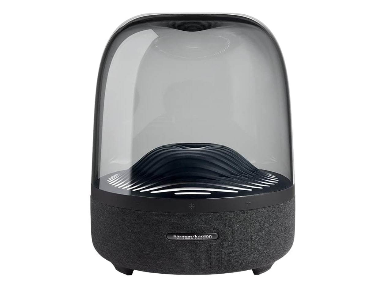Caixa de Som Bluetooth Harman Kardon Aura Studio 3 130W – HKAURAS3BLKBR, Preto na Amazon