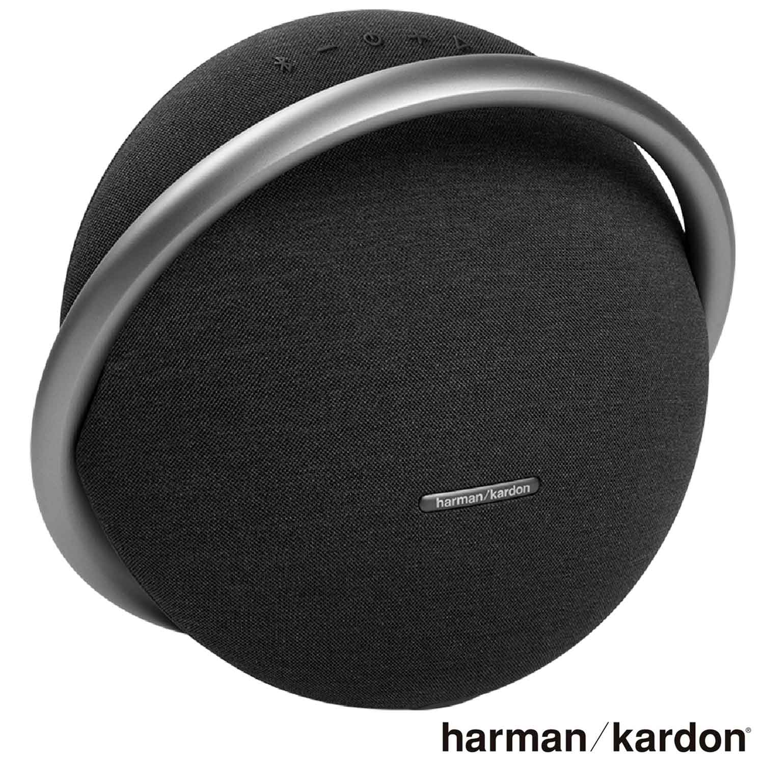 Caixa de Som Bluetooth Harman Kardon Onyx Studio 7 com Potência de 50W RMS - HKOS7BLKBR na Fastshop