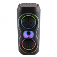 Caixa De Som Bluetooth Potente Com LED RGB, FM E USB AL-3628 na Shopee