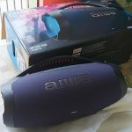 Caixa de Som Boombox Plus AIWA BBS-01-LBL 200W BT 30H IP66 USB RGB na Amazon