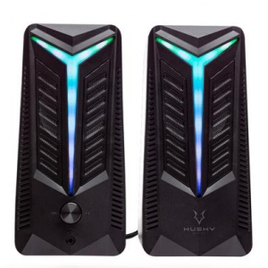 Caixa de Som Gamer Husky Gaming Blizzard 200 RGB AUX Driver 45mm RMS 10W - HGMK010 na KaBuM!