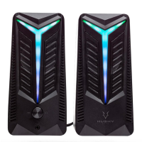 Caixa De Som Gamer Husky Gaming Blizzard 200 RGB AUX Driver 45mm RMS 10W - HGMK010 na KaBuM!