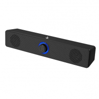 Caixa De Som Gamer Rise Mode Aura Sound S2 Blue, LED Azul, Bluetooth, 3W na KaBuM!