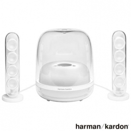 Caixa de Som Harman Kardon SoundSticks 4 140W RMS Streaming Bluetooth Wifi 8 Transdutores - HKSOUNDSTICK4 na Fastshop