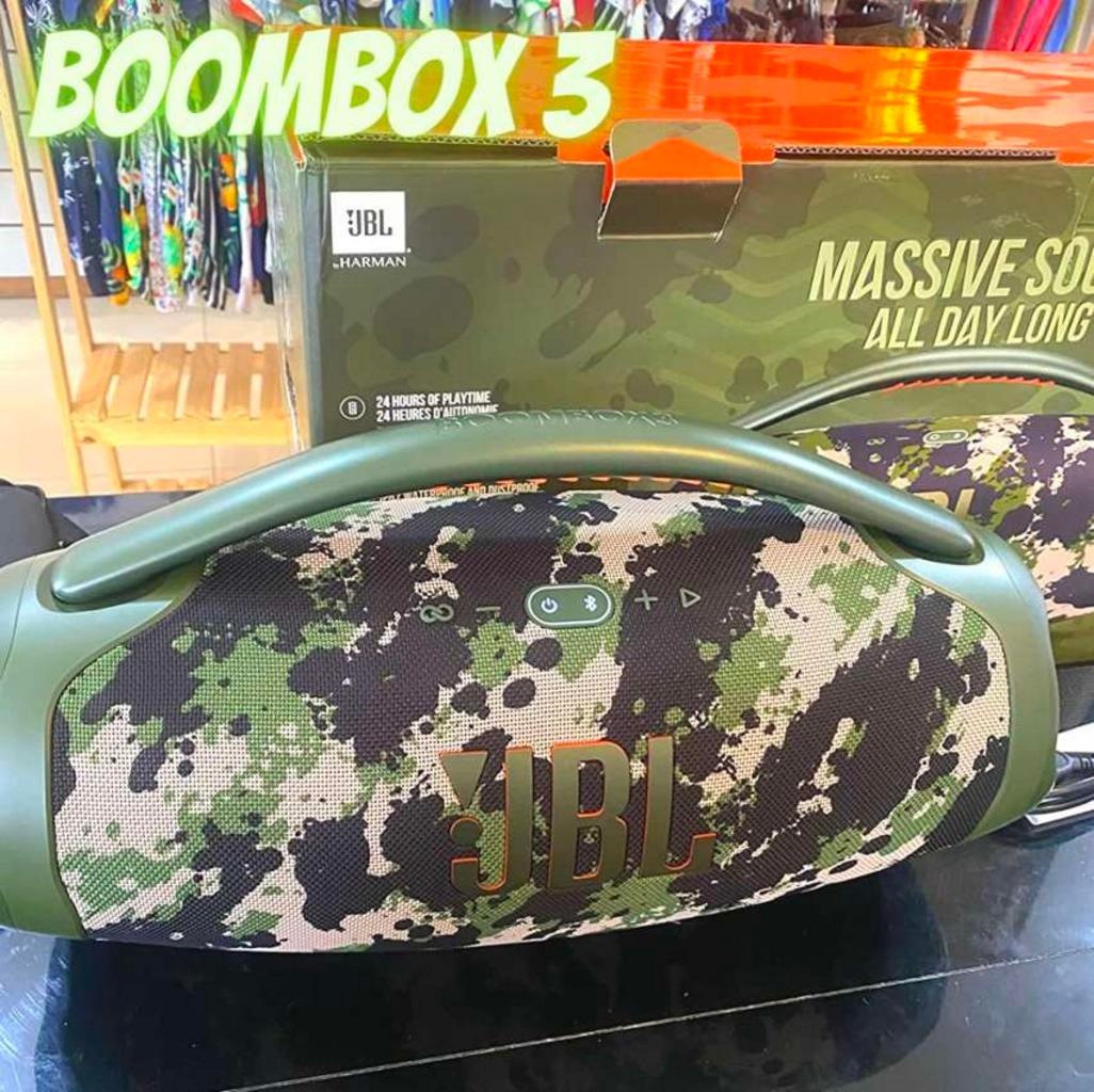 Caixa de Som JBL Boombox 3 180W RMS Bluetooth Bateria até 24 horas à Prova de Água Squad na Carrefour