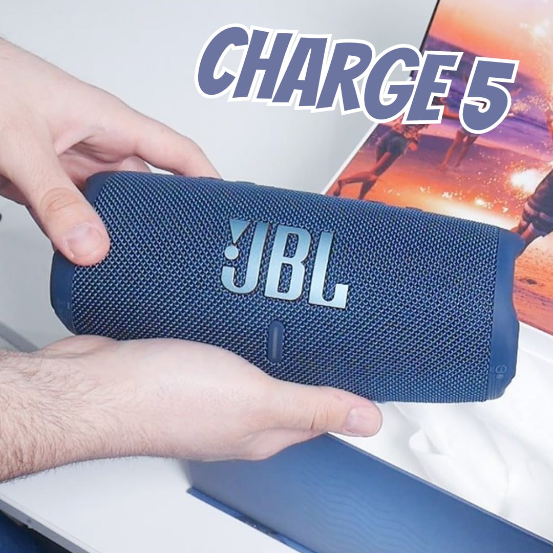 Caixa de Som JBL Charge 5, 30W RMS, Bluetooth, USB-C, Resistente à Água, Azul na Magazine Luiza