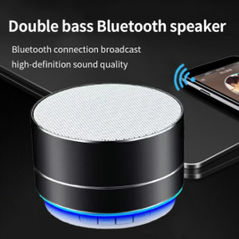 Caixa de Som Portátil Bluetooth com Radio FM na Aliexpress