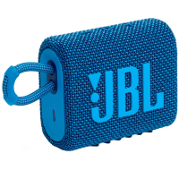 Caixa De Som Portátil JBL GO3 Eco À Prova D’água - Azul na Casas Bahia