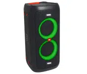 Caixa de Som Portátil JBL PartyBox 100 com Bluetooth, Luzes LED – 160W RMS na Casas Bahia