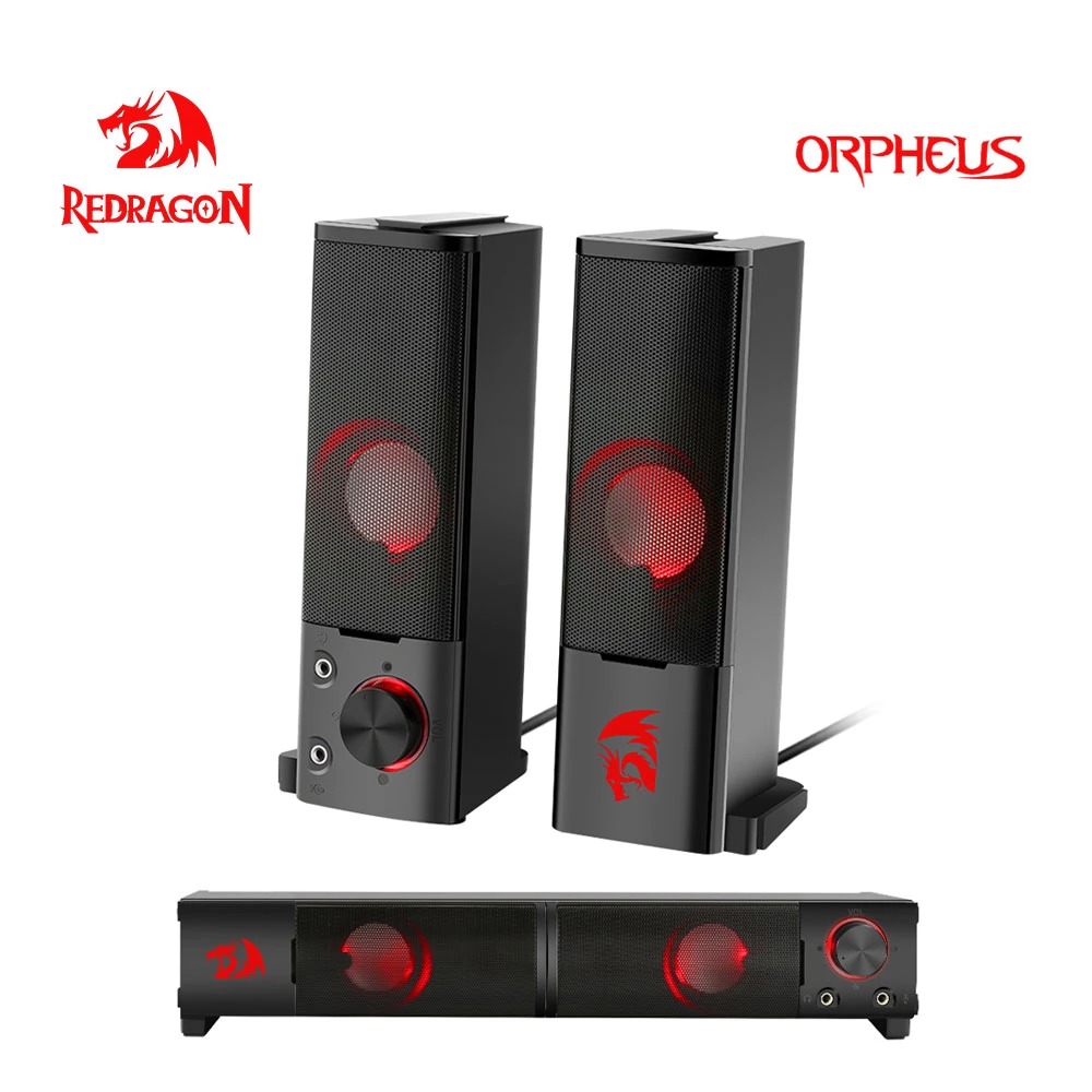 Caixa de Som Soundbar Redragon GS550 Orpheus na Aliexpress