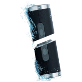 Caixa de Som Speaker Bluetooth Waaw By Alok US 200SB Duo Resistente à Água na Amazon